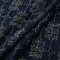 Ajrakh Hand Block Print Natural Dyed Cotton Hakoba Fabric 15