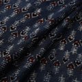 Ajrakh Hand Block Print Natural Dyed Cotton Hakoba Fabric 12