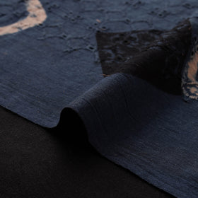 Ajrakh Hand Block Print Natural Dyed Cotton Hakoba Fabric 11