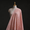 Pink - Sanganeri Block Print Pure Cotton Fabric 18