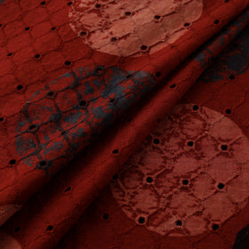 Ajrakh Hand Block Print Natural Dyed Cotton Hakoba Fabric 10