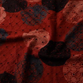 Ajrakh Hand Block Print Natural Dyed Cotton Hakoba Fabric 10