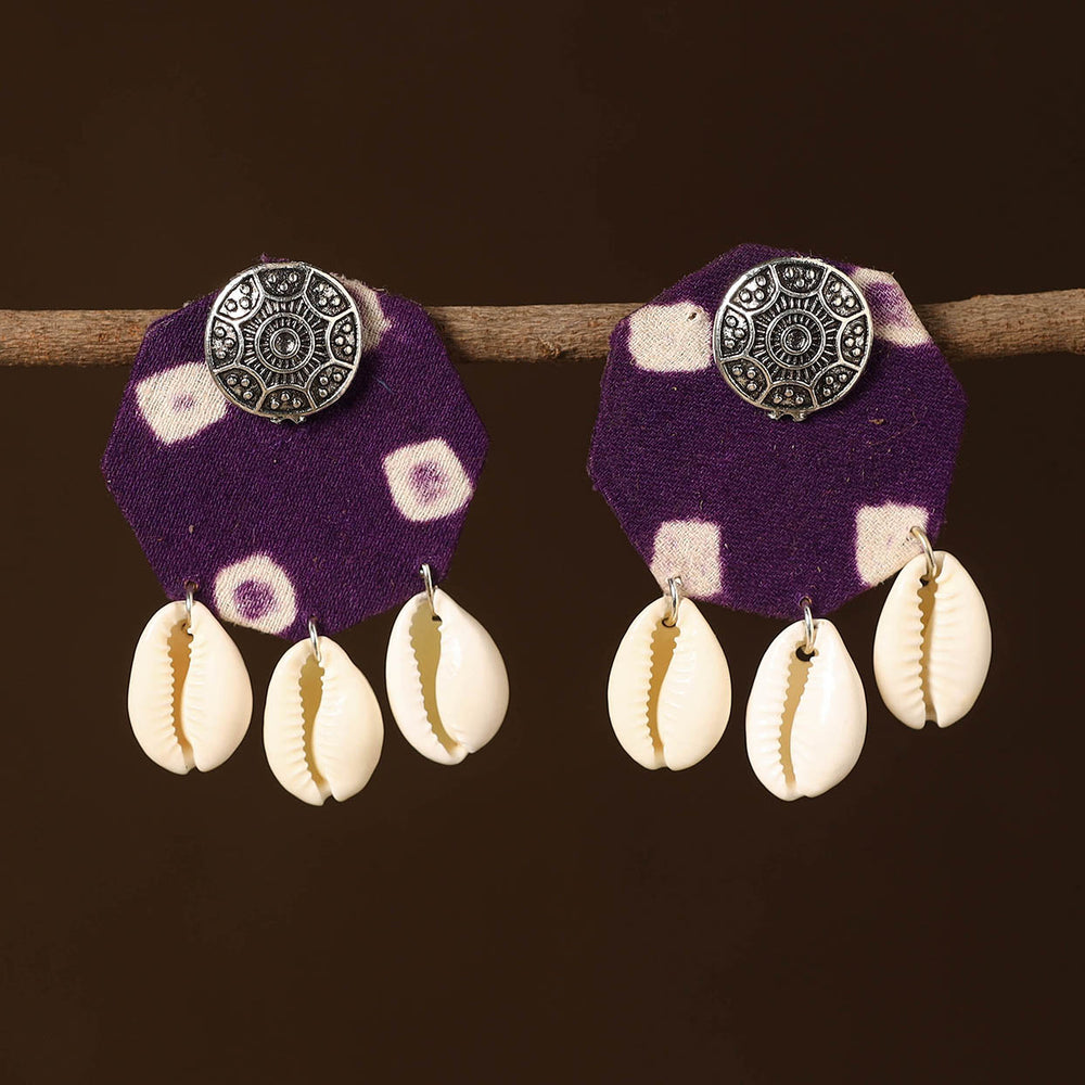 Hania Fabart Shell Work Earrings