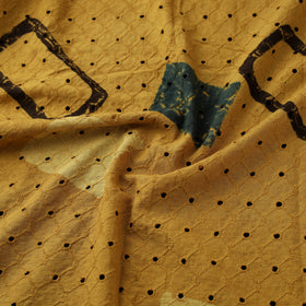 Ajrakh Hand Block Print Natural Dyed Cotton Hakoba Fabric 07