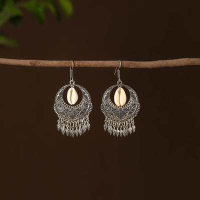 Mayra German Silver Earrings