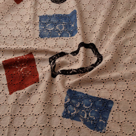 Ajrakh Hand Block Print Natural Dyed Cotton Hakoba Fabric 04