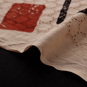 Ajrakh Hand Block Print Natural Dyed Cotton Hakoba Fabric 04