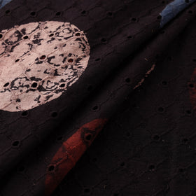 Ajrakh Hand Block Print Natural Dyed Cotton Hakoba Fabric 02