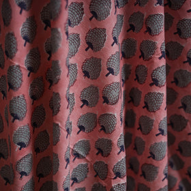 Pink - Sanganeri Block Print Pure Cotton Fabric 04