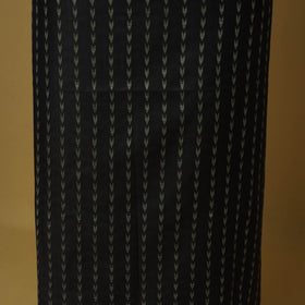 Black - 3pc handloom mulberry unstitched suit material set