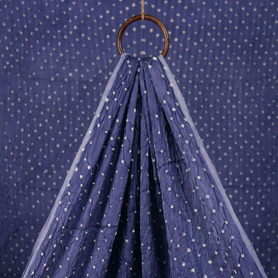 Kutch Bandhani Tie-Dye Modal Silk Fabric 02