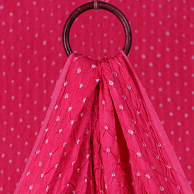 Kutch Bandhani Tie-Dye Modal Silk Fabric 07