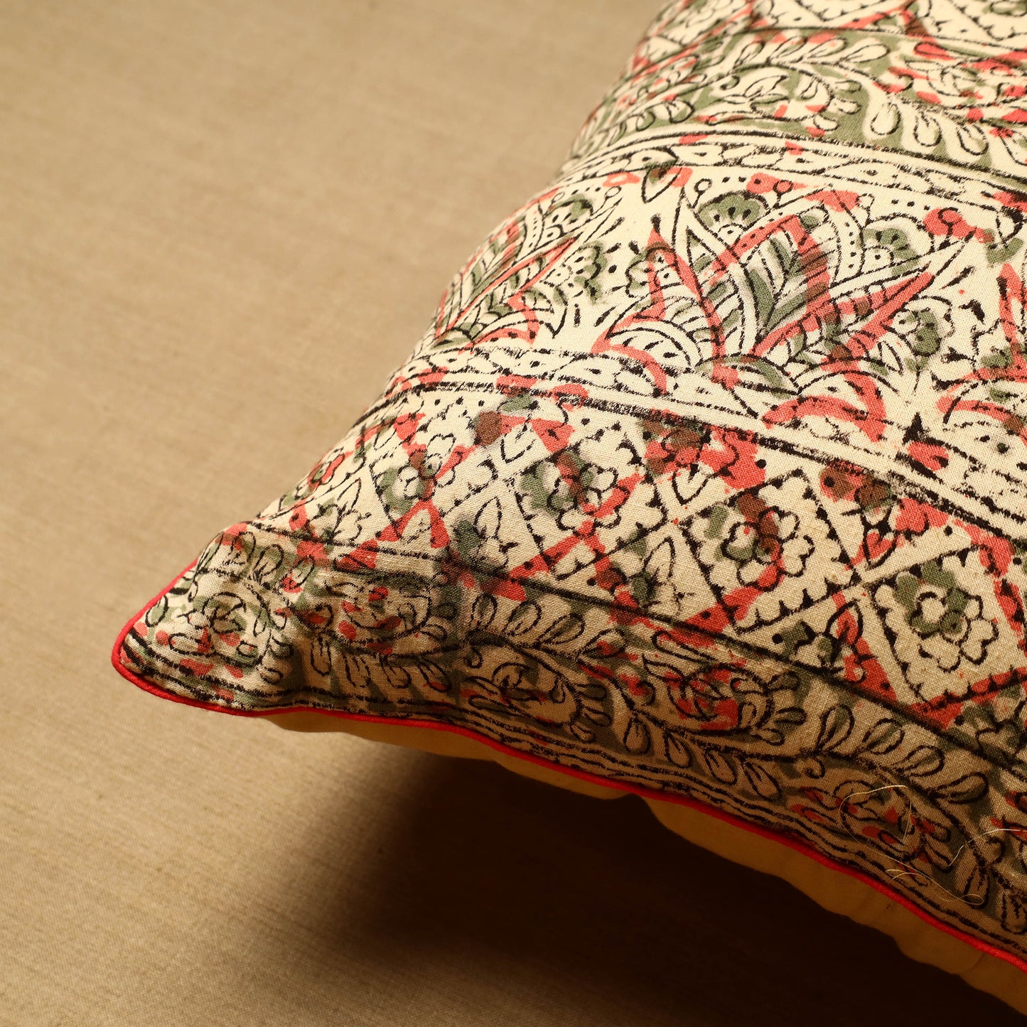 Kalamkari Cushion Cover