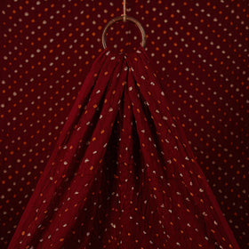 Kutch Bandhani Tie-Dye Modal Silk Fabric 08