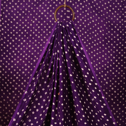 Kutch Bandhani Tie-Dye Modal Silk Fabric 11