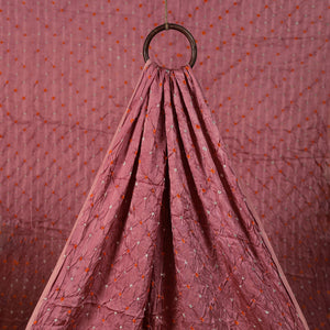 Kutch Bandhani Tie-Dye Modal Silk Fabric 17