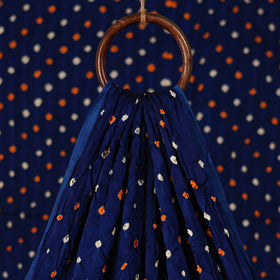 Kutch Bandhani Tie-Dye Modal Silk Fabric 18