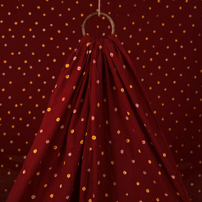 Kutch Bandhani Tie-Dye Pure Cotton Fabric 20