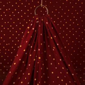 Kutch Bandhani Tie-Dye Pure Cotton Fabric 20
