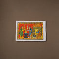 Handpainted Cheriyal Scroll Painting by Dhanalakota Sai Kiran (10 x 15 in) 01