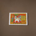 Handpainted Cheriyal Scroll Painting by Dhanalakota Sai Kiran (10 x 15 in) 05