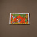 Handpainted Cheriyal Scroll Painting by Dhanalakota Sai Kiran (8 x 14 in) 07