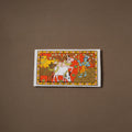Handpainted Cheriyal Scroll Painting by Dhanalakota Sai Kiran (8 x 14 in) 09