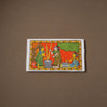 Handpainted Cheriyal Scroll Painting by Dhanalakota Sai Kiran (8 x 14 in) 10