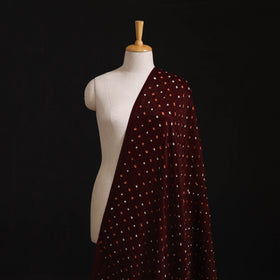 Kutch Bandhani Tie-Dye Modal Silk Fabric 05
