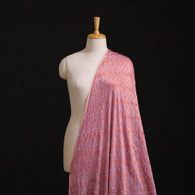 Kutch Bandhani Tie-Dye Modal Silk Fabric 17
