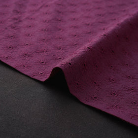 Floral Embroidered Cotton Hakoba Fabric 01