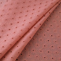 Floral Embroidered Cotton Hakoba Fabric 03