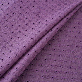 Floral Embroidered Cotton Hakoba Fabric 04