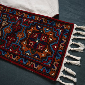 Original Kashmiri Chain Stitch Crewel Hand Embroidery Dining Table Runner (6 x 1 Feet) 30