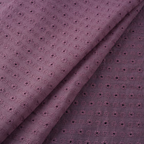 Floral Embroidered Cotton Hakoba Fabric 08