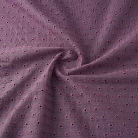 Floral Embroidered Cotton Hakoba Fabric 08