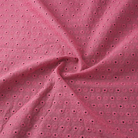 Floral Embroidered Cotton Hakoba Fabric 09