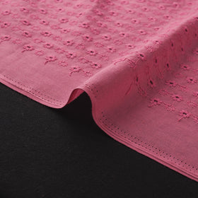 Floral Embroidered Cotton Hakoba Fabric 09