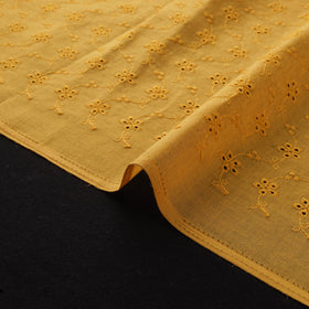 Floral Embroidered Cotton Hakoba Fabric 10