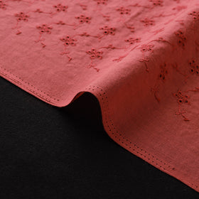 Floral Embroidered Cotton Hakoba Fabric 12