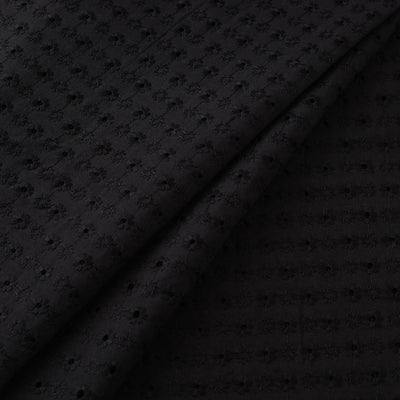 Floral Embroidered Cotton Hakoba Fabric 13