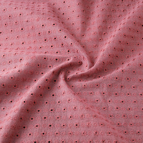 Floral Embroidered Cotton Hakoba Fabric 14