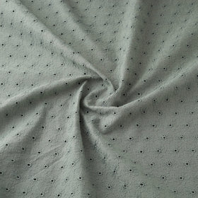 Floral Embroidered Cotton Hakoba Fabric 15