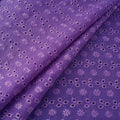 Floral Embroidered Cotton Hakoba Fabric 16