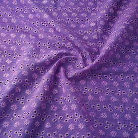 Floral Embroidered Cotton Hakoba Fabric 16