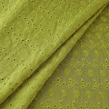 Floral Embroidered Cotton Hakoba Fabric 17