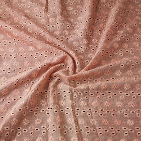 Floral Embroidered Cotton Hakoba Fabric 18