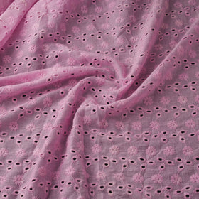 Floral Embroidered Cotton Hakoba Fabric 20