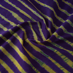 Purple - Leheriya Tie-Dye Cotton Fabric 09