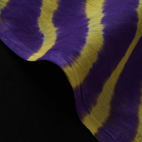 Purple - Leheriya Tie-Dye Cotton Fabric 09